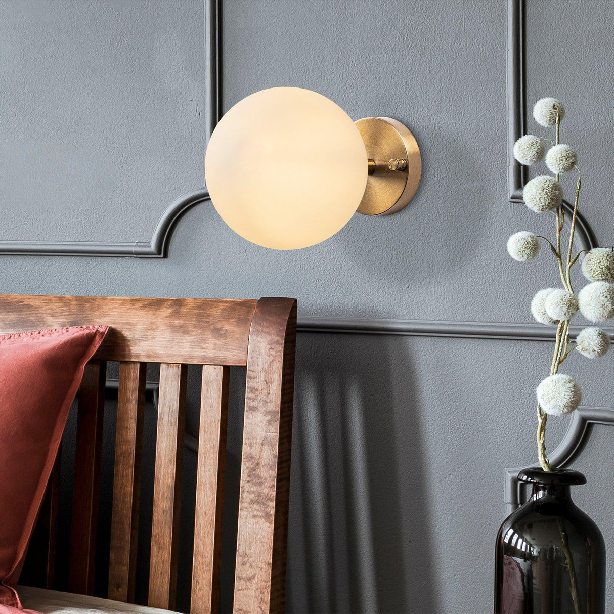 Aplica de perete Atlas, Vintage