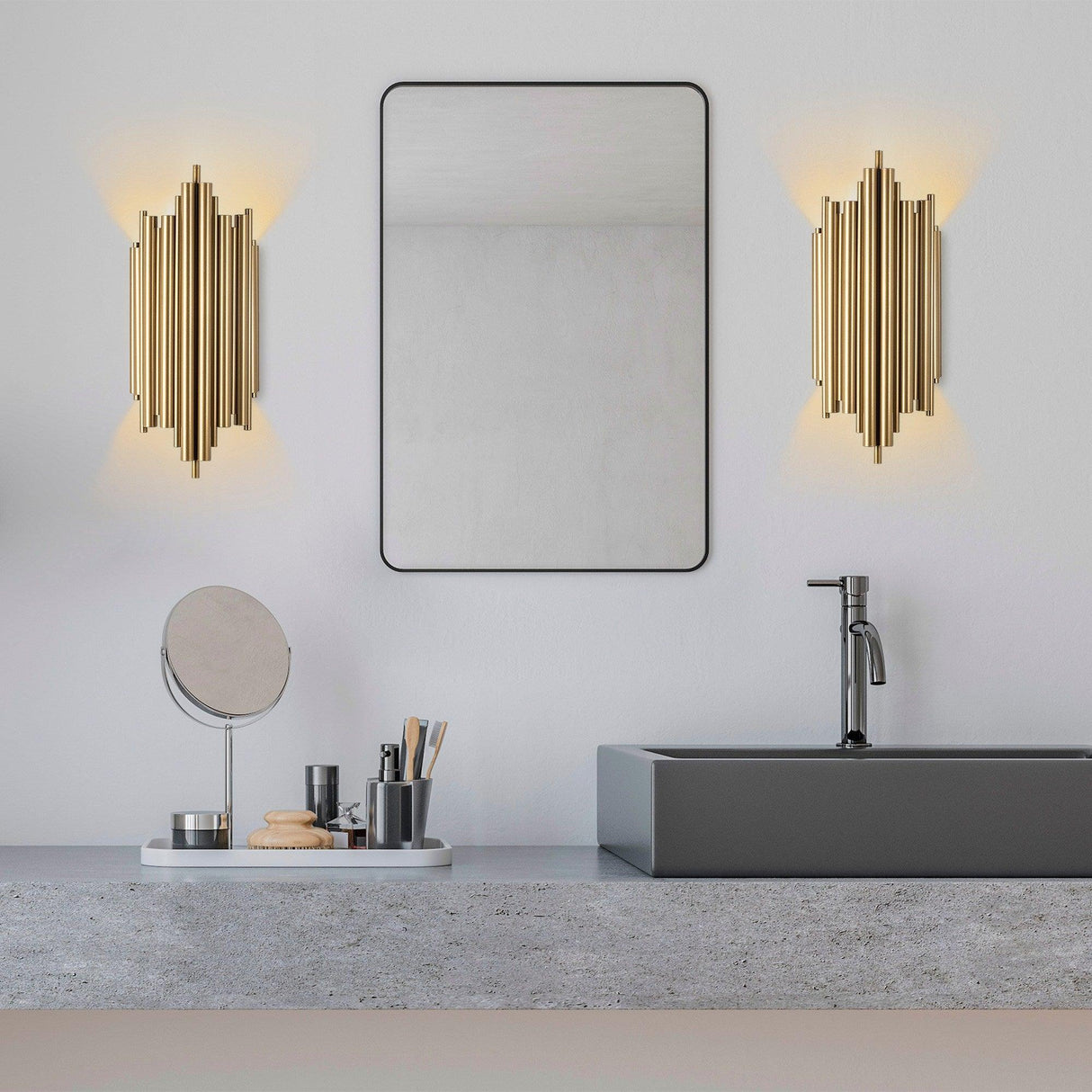 Aplica de perete Reis, Auriu