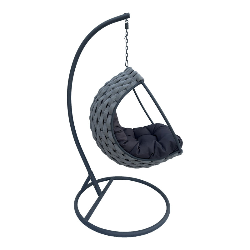 Balansoar Makito, PVC, Gri, 100x105x195 cm