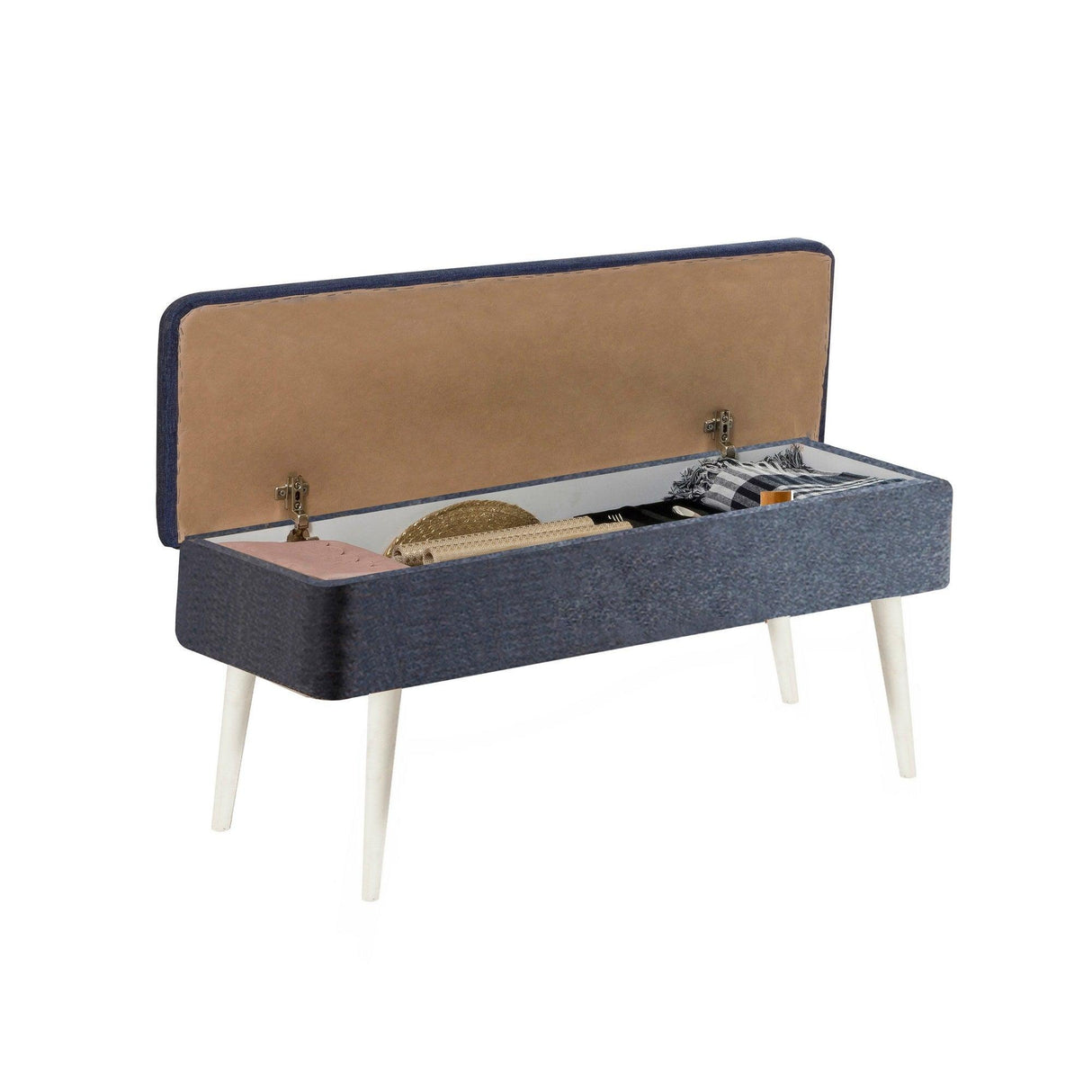 Alb Albastru închis