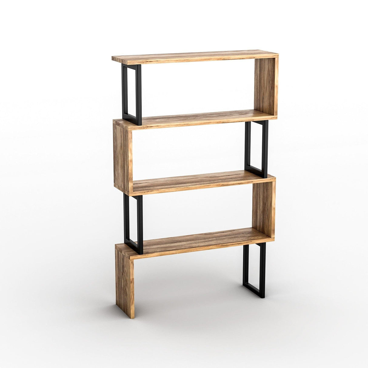 Biblioteca Ceylan Scandinav, Nuc, 80x128x22 cm