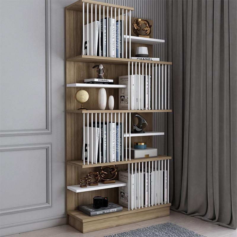 Biblioteca Gassim, 80x26x160cm - Sonoma