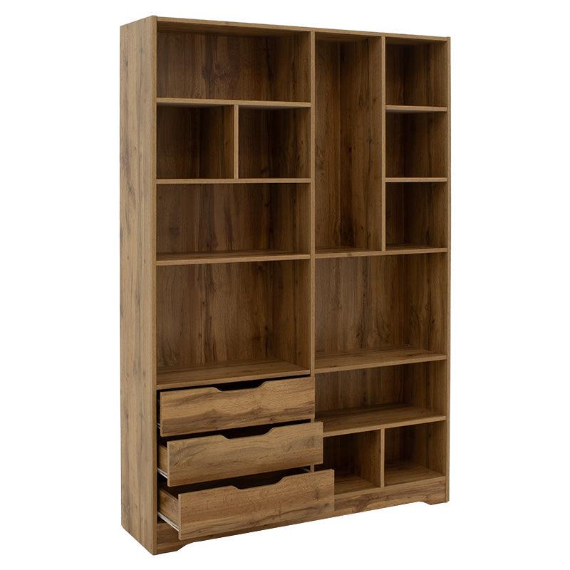 Biblioteca Lucinda, 120x30x181 cm - Stejar