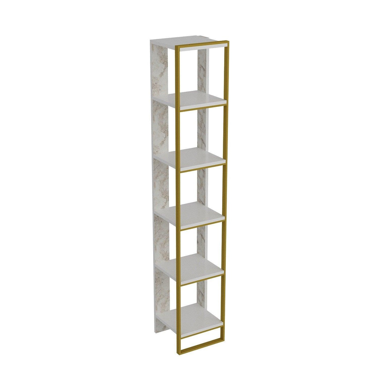 Biblioteca Polka Bookshelf, Auriu, 31x179x32 cm