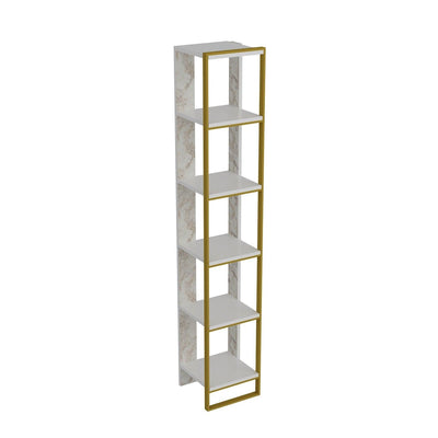 Biblioteca Polka Bookshelf, Auriu, 31x179x32 cm
