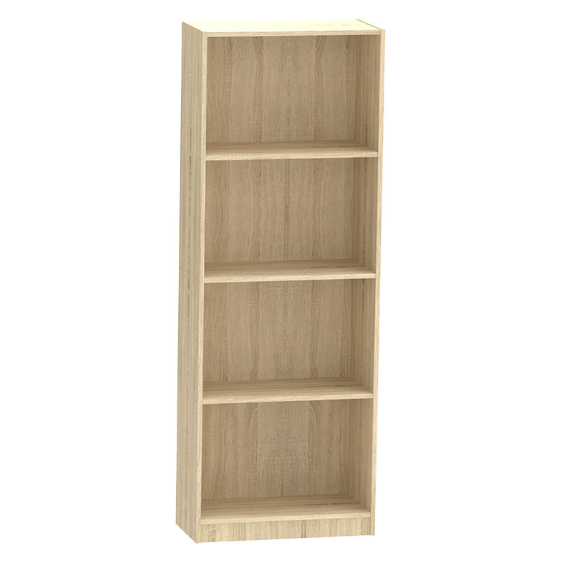 Biblioteca Presley, Gri inchis - Sonoma, 60x30x167 cm - Sonoma