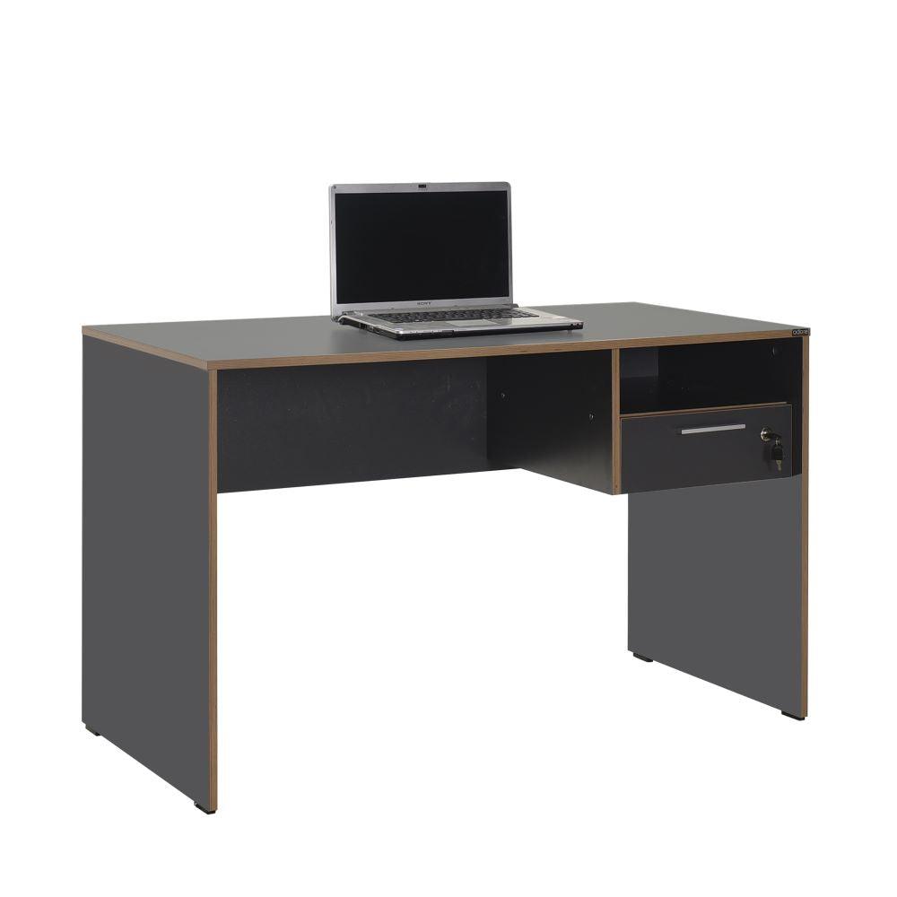 Birou Adore Concept, 120 x 75 x 60 cm - Gri inchis