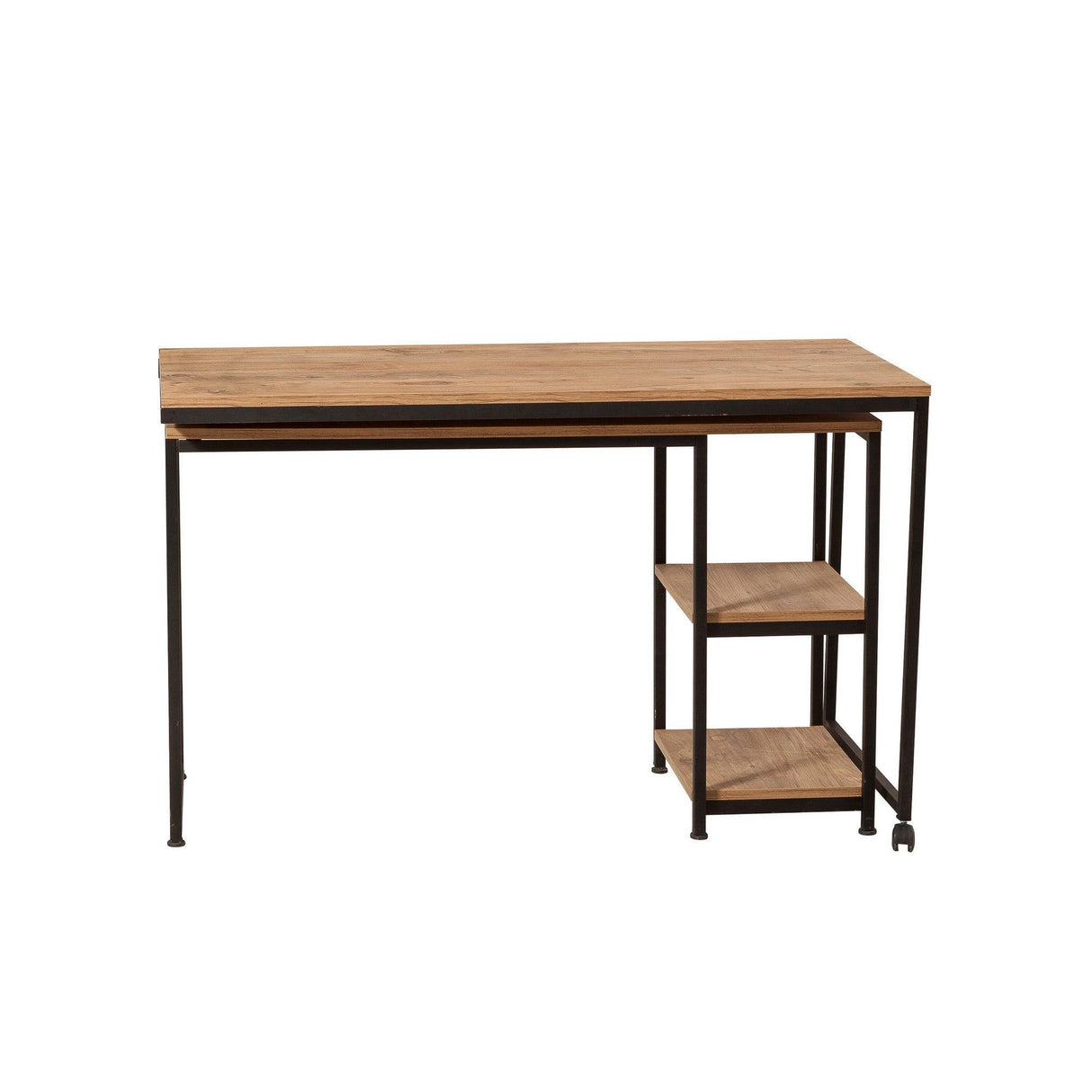Birou Bera Study Desk, Stejar, 205x79x54.5 cm