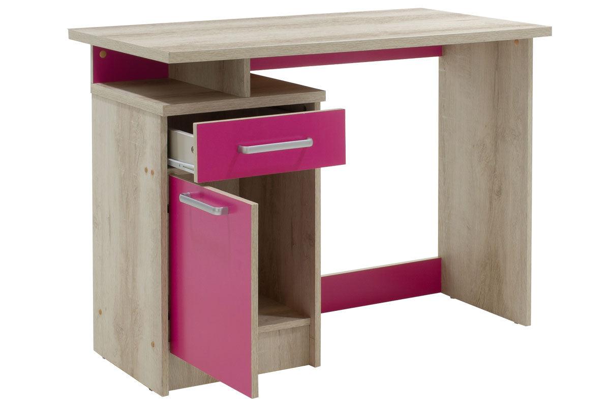 Birou copii MDF Looney, 100x55x75 cm - Roz