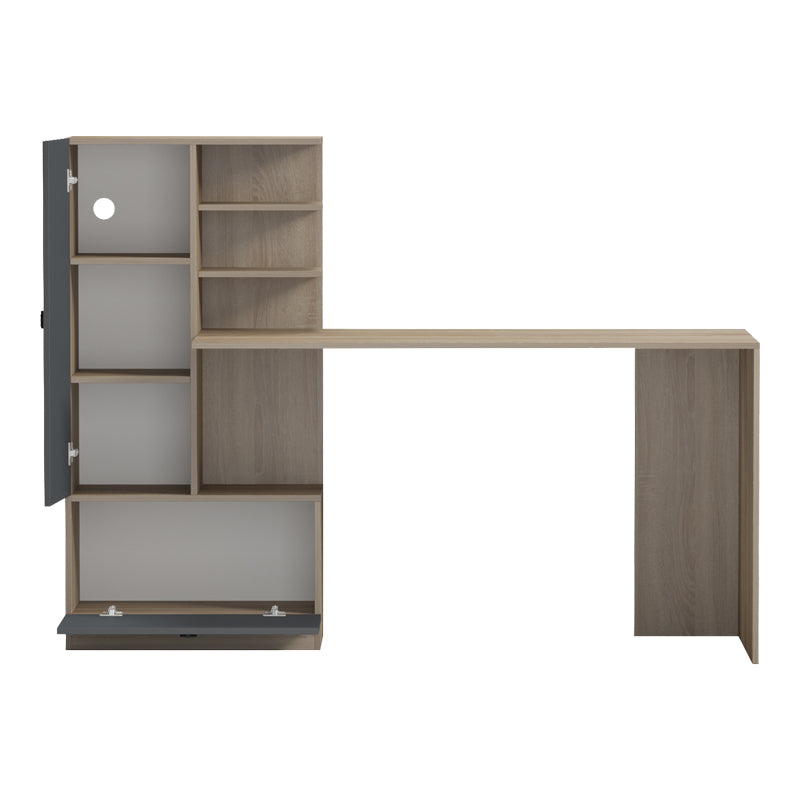 Birou Desk, Sonoma, 160x60x125 cm