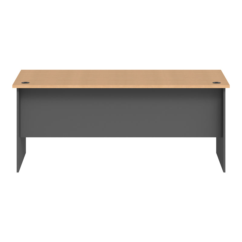 Birou Fesialo, 180x75x75 cm - Natural-Antracit