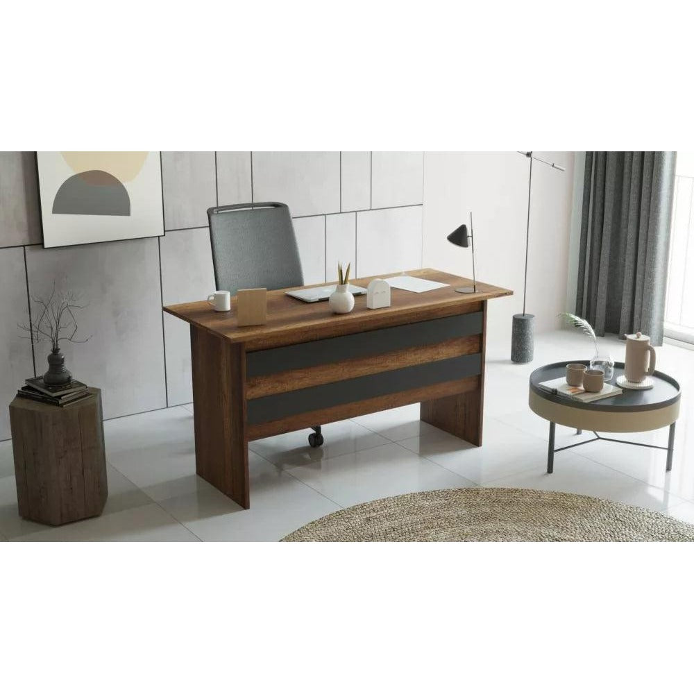 Birou Linta Lux, 140x74x60 cm - Nuc