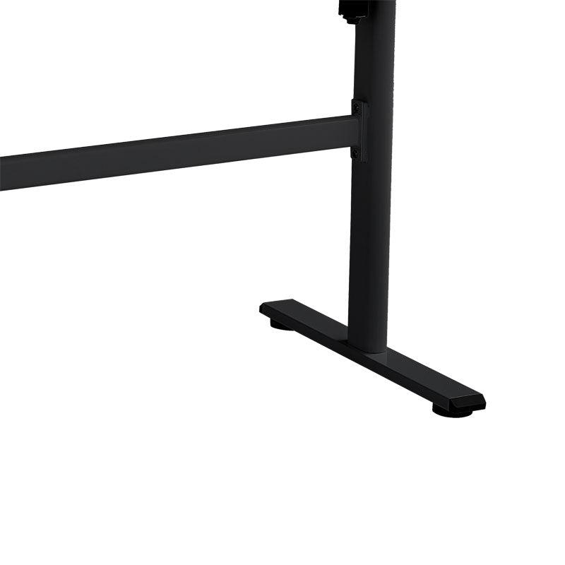 Birou reglabil pe inaltime Karla, Sonoma - Alb, 120x60x72/115 cm - Sonoma