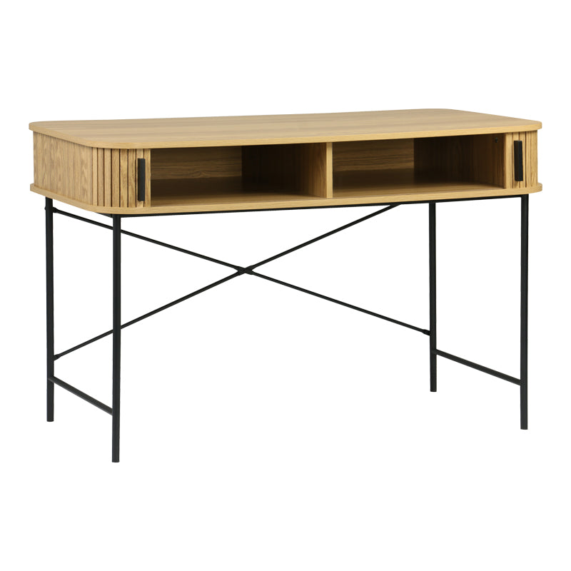 Birou Scandi, /metal, Natural, 120x60x76 cm