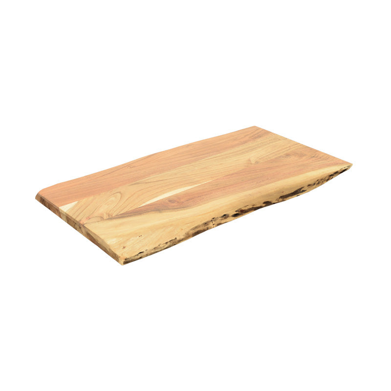 Blat de masa din lemn masiv de acacia Pozier, Natural, 160x90 cm