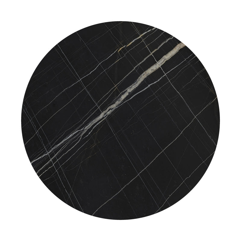 Blat de masă Relian cu neagră, D69cm, grosime 12mm, 69x69 cm