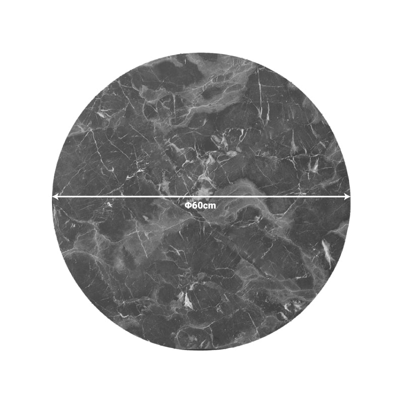 Blat de Masa Verhia Gri inchis D60cm grosime 12mm, 60x60 cm