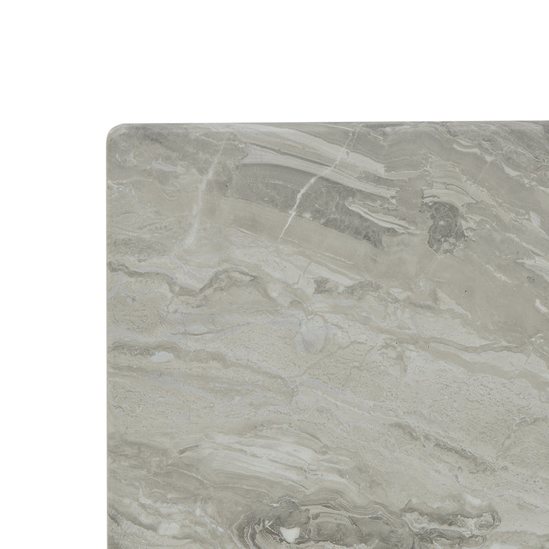 Blat masa Dirgo, Gri deschis, 70x70x1 cm, imagine suplimentara