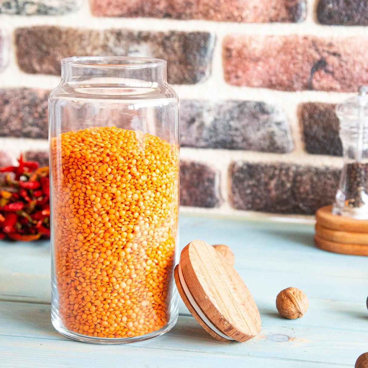 Borcan, 12.6x12.6x25 cm