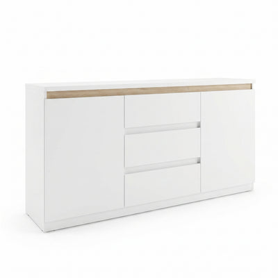 comoda Bufet cu spatiu de depozitare Chiemo, Lemn, 160x40x93 cm