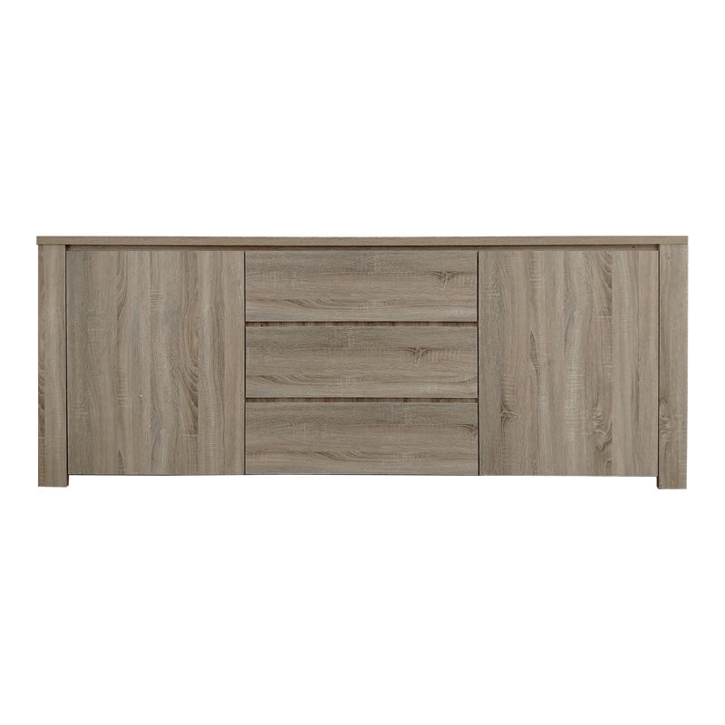 Comoda Kalya, Diverse culori, 220x49x89 cm - Stejar