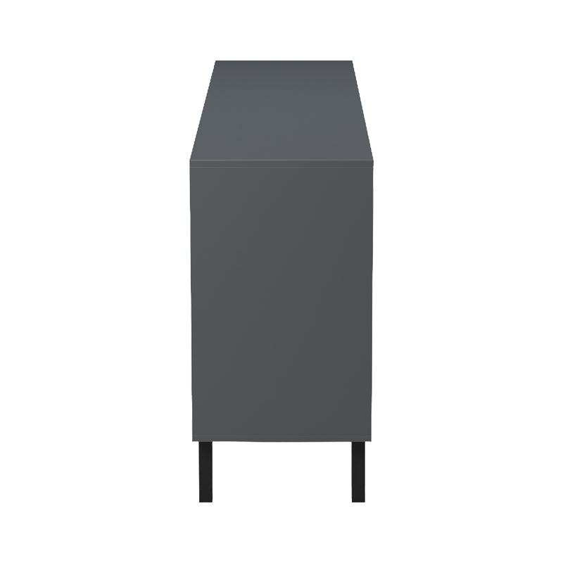Bufet cu spațiu de depozitare Tuscany, Modern, Lemn, SONOMA -ANTHRACITE, 180x40x79 cm