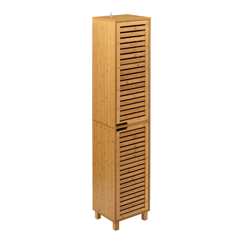 Cabinet coloana Sicela, Natural, 33x28x168 cm