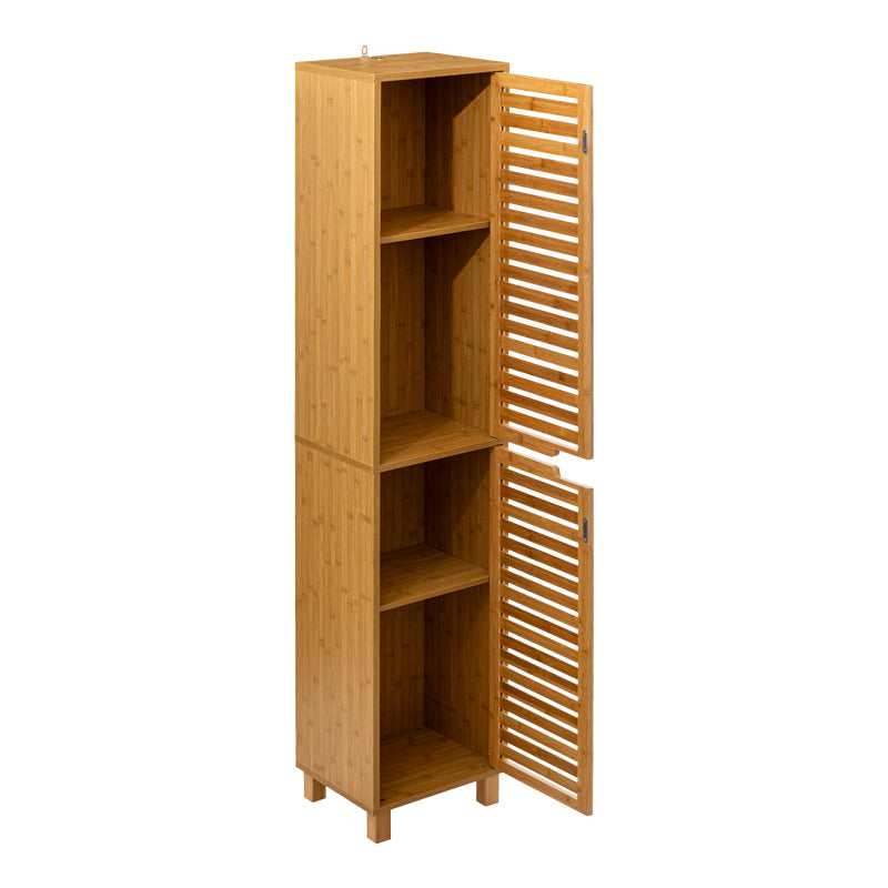 Cabinet coloana Sicela, Natural, 33x28x168 cm