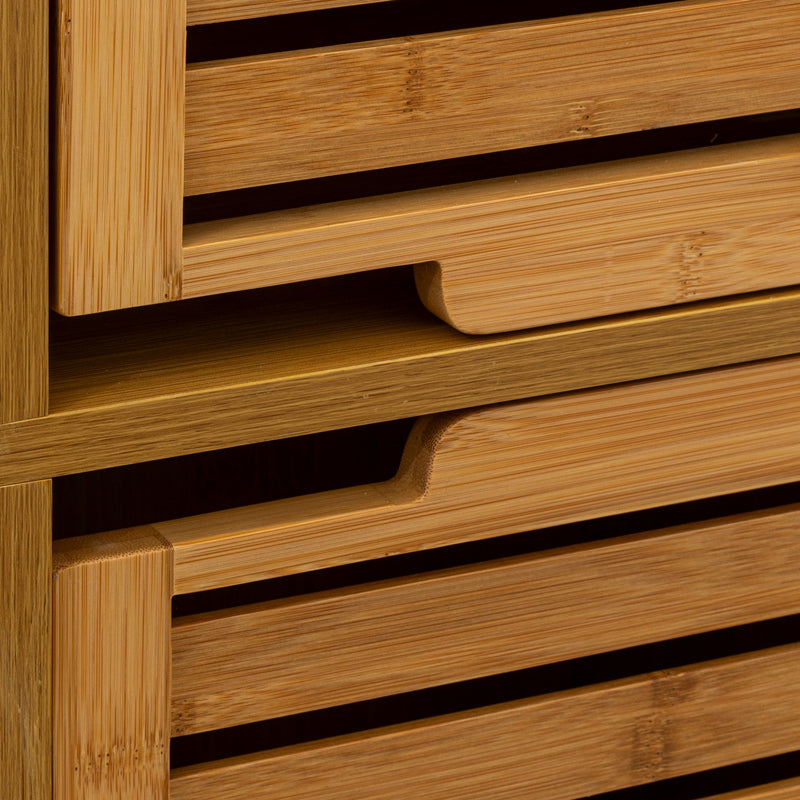 Cabinet coloana Sicela, Natural, 33x28x168 cm