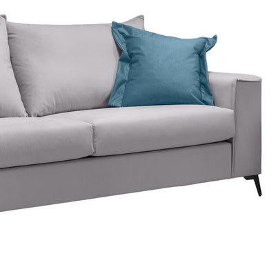 Canapea cu 3 locuri Verona 3, Gri, 225x93x100 cm, detaliu produs