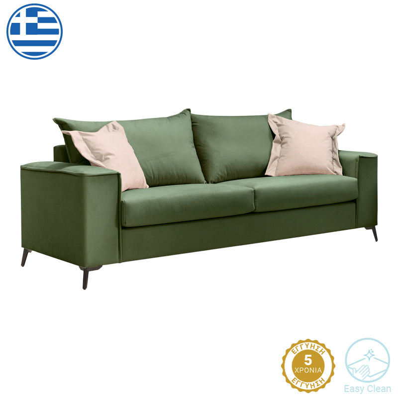 Canapea cu 3 locuri Verona 3 Verde inchis 225x93x100 cm