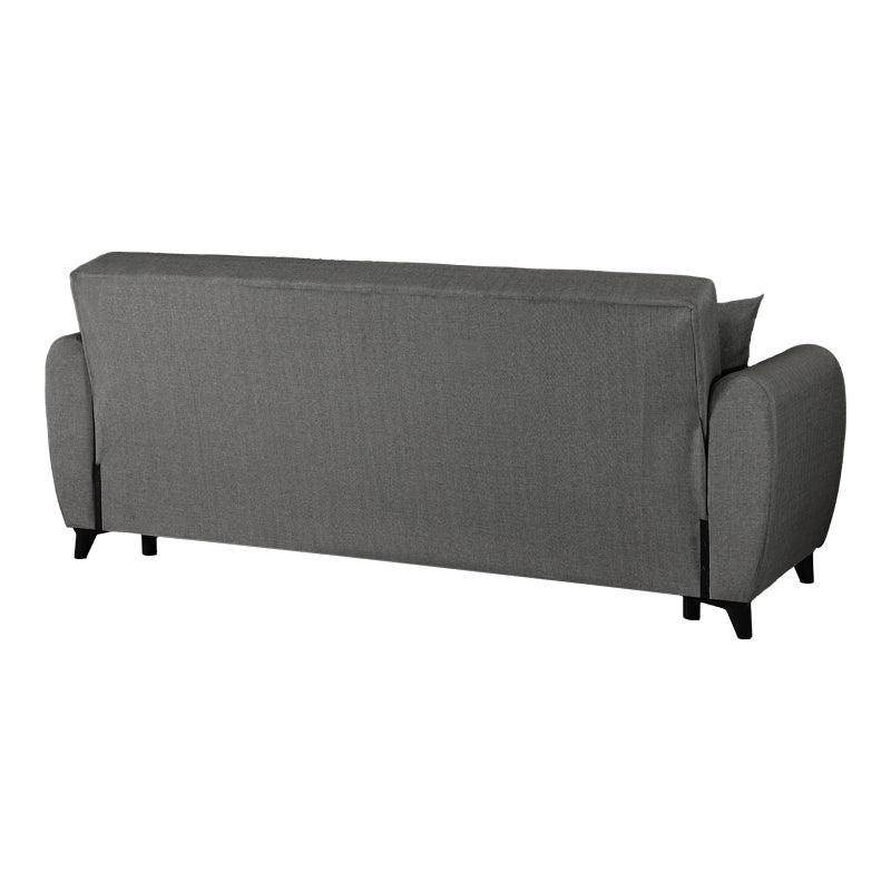 Canapea extensibila 3-seater sofabed Lincoln, Stofa, 226x84x93 cm - Antracit