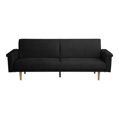 Canapea extensibilă cu funcție de pat Flexo, antracit, 220x84x82 cm, foto produs