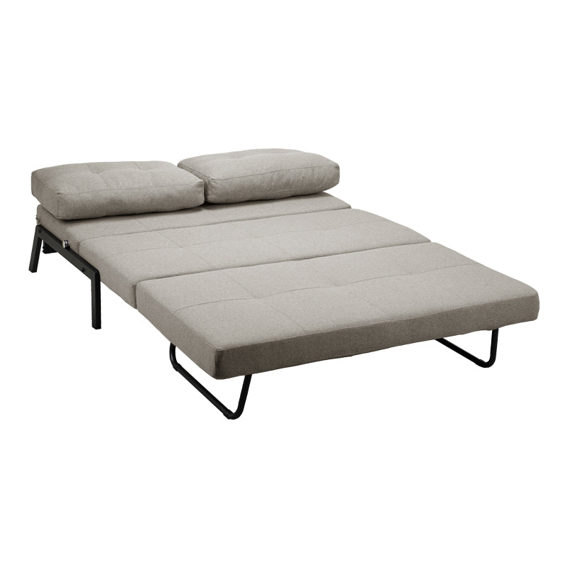 Canapea extensibila Fancy, Stofa, Bej, 150x98x70 cm, detaliu produs