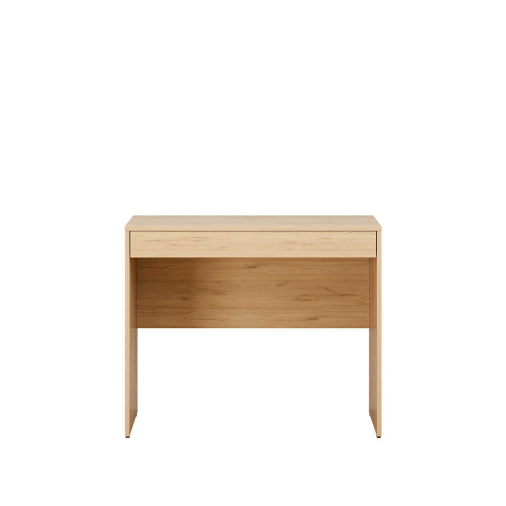 Birou Adore Study, cu sertar, 90x75x55 cm - Stejar