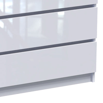 Comoda Dicama mdf, Alb, 86x47x98 cm, detaliu produs