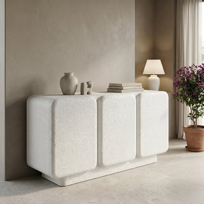 Comoda Kooldio, MDF, Alb, 120x38x69 cm