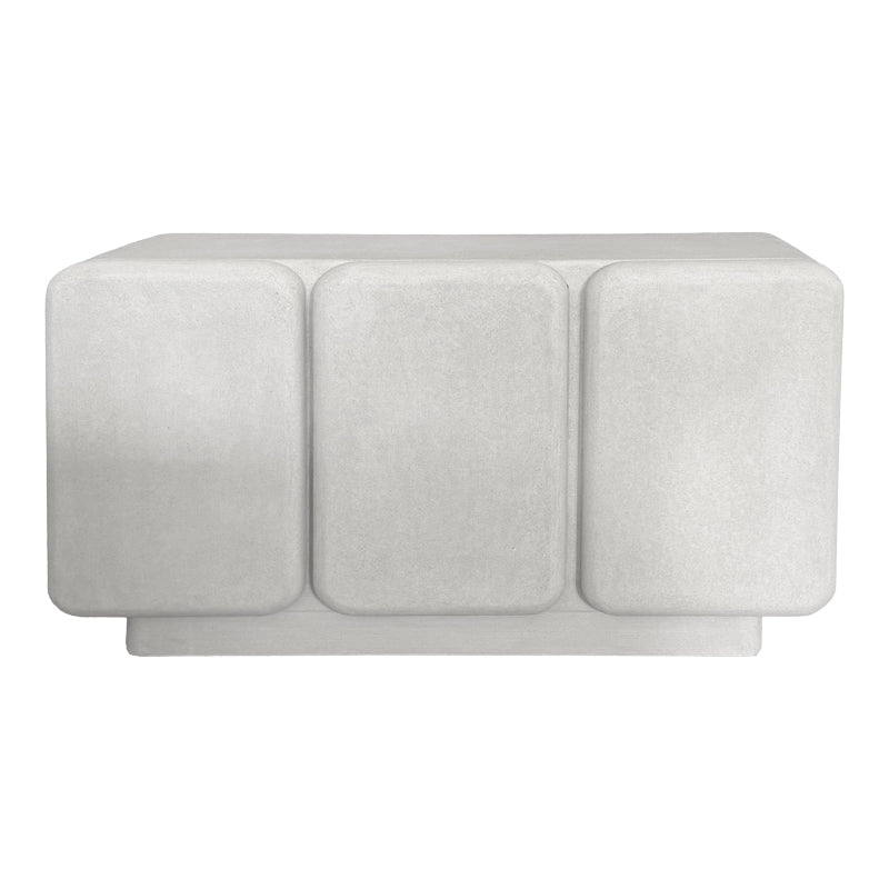 Comoda Kooldio, MDF, Alb, 120x38x69 cm, imagine produs 4