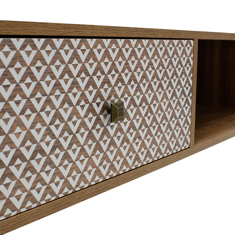 Comoda masuta de cafea Boho a, nuc, 100x50x46 cm
