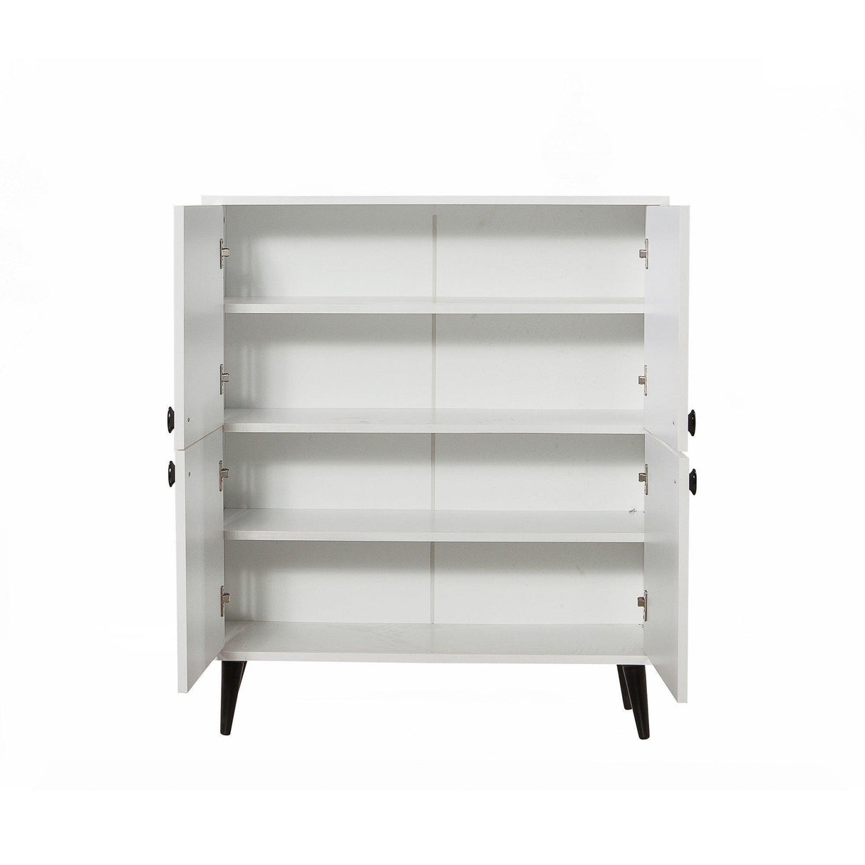 Comoda Multilux Cats, Alb, 36x111x95 cm