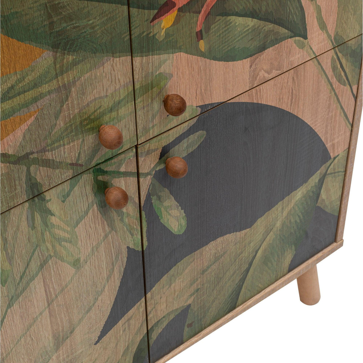 Comoda Multilux Multi Purpose Cabinet, 95x111x36 cm - Verde