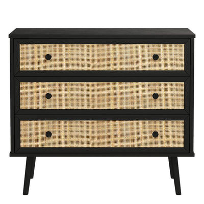 Comoda Oslo cu 3 sertare, Sonoma, 90x39x79 cm, foto produs 7