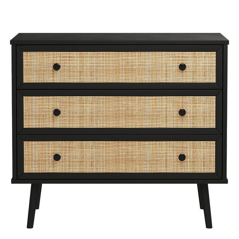 Comoda Oslo cu 3 sertare, Sonoma, 90x39x79 cm, foto produs 7