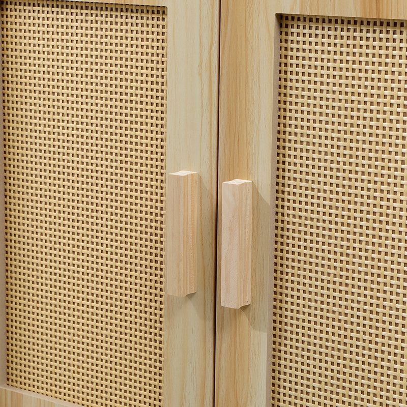 Comoda Scandy, MDF, Natural, 60x30x80 cm