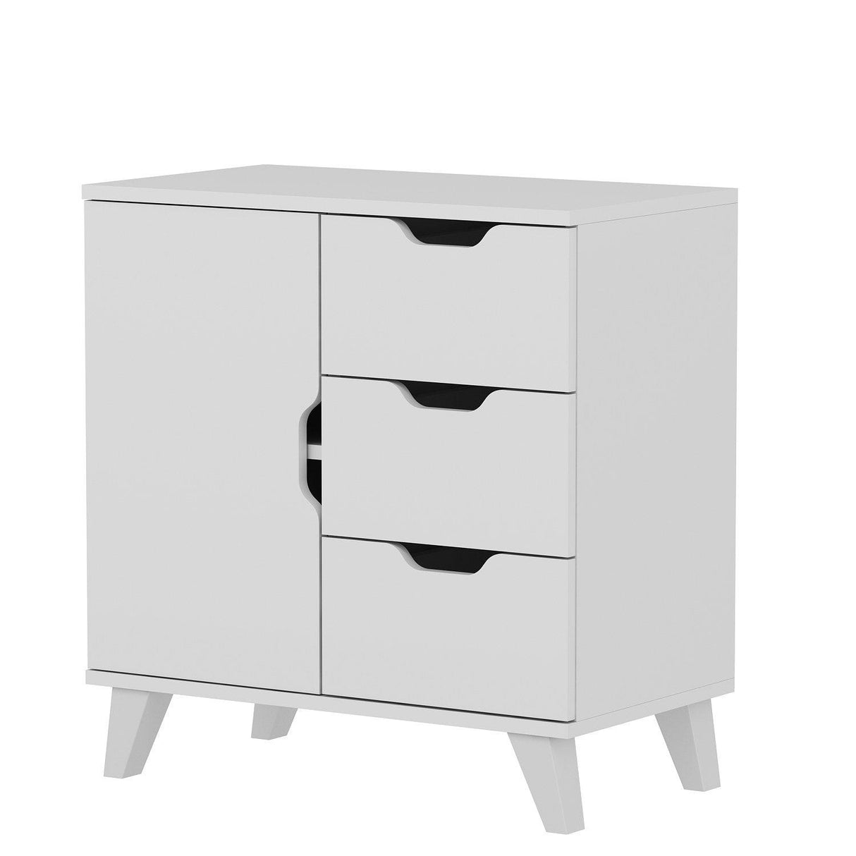 Comoda Sevilla, Alb, 40x76x72 cm