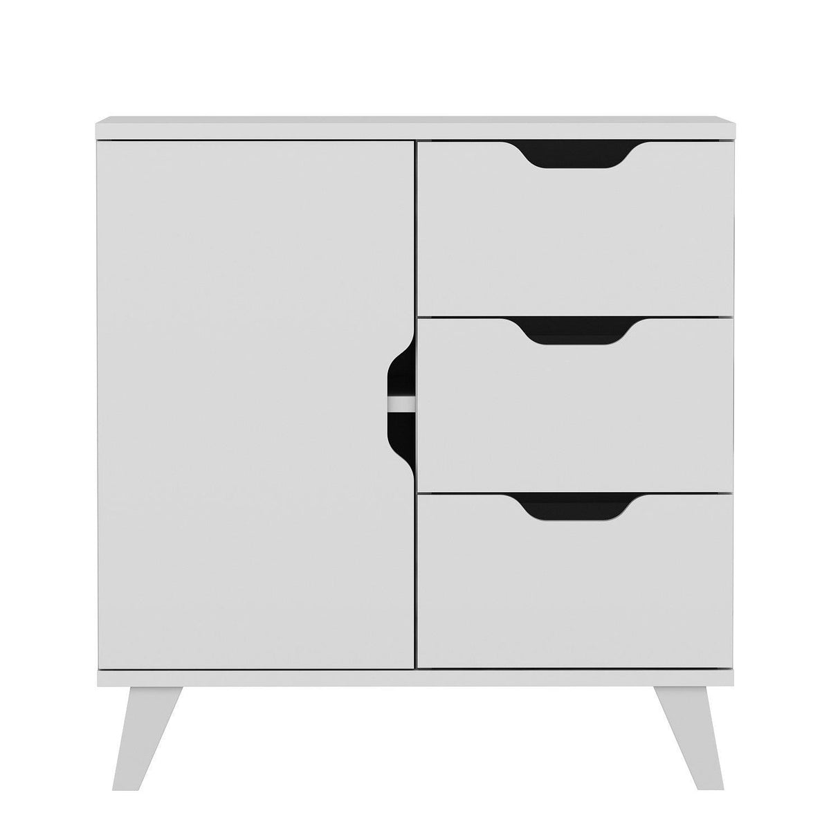 Comoda Sevilla, Alb, 40x76x72 cm