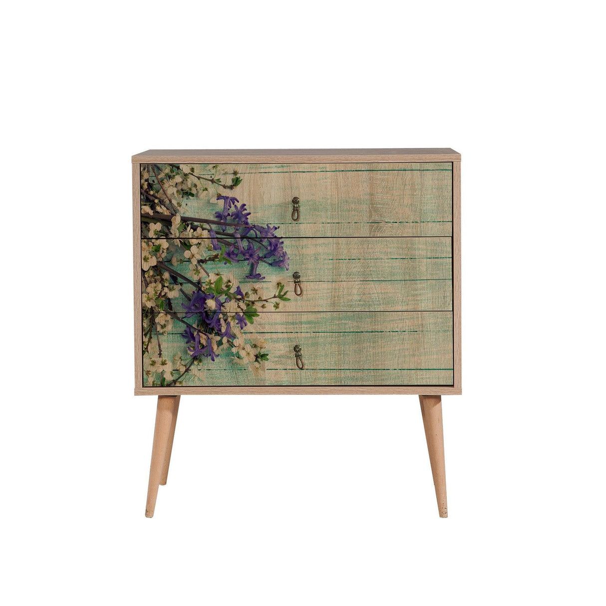 Comoda Trio Dresser 14, Sonoma, 90x40x80 cm