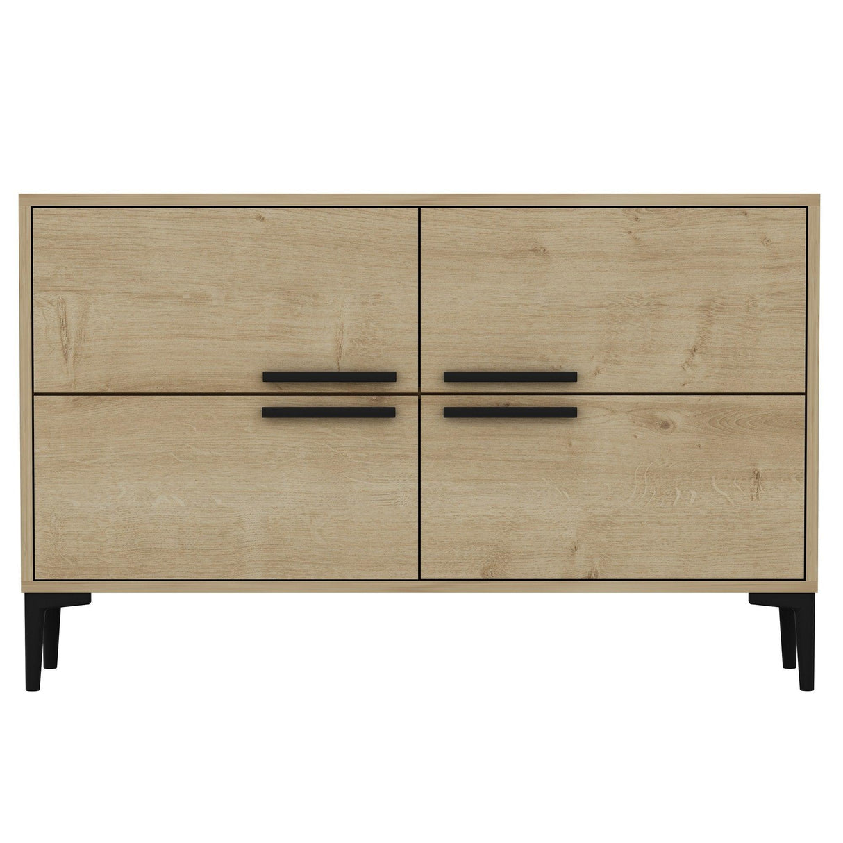 Comoda TV Ctn - Sapphire Oak, Stejar, 75x30x120 cm