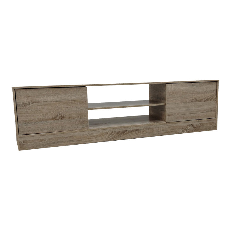 Comoda TV Sasa, Pal melaminat, 150x35x42 cm - Sonoma