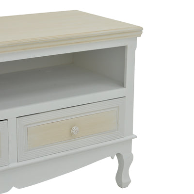 Comoda TV Joliene, Alb, 100x42x61 cm, foto produs